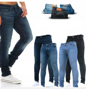 Pack of 3 Stretchable Denim Jeans For Men
