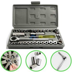 40 Pieces AIWA Socket Wrench Set