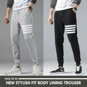Pack Of Two Handsome Look Luxury Trousers For Him HL-01