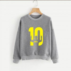Messi 10 (Printed) Warm Sweatshirt SS-05