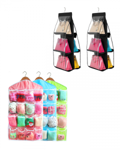 Pack Of 5- Smart Deal - Sweet Candy Color Wardrobe Wall Mounted Set