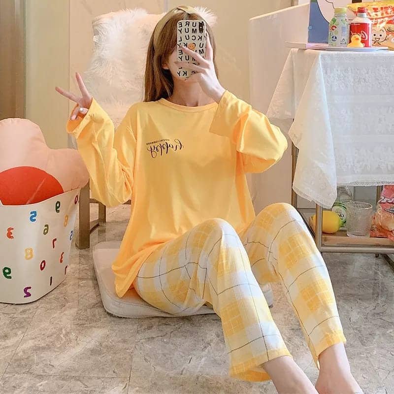 Sleep Dress Night Wear with Shirt and Trouser (Complete Sleeping Suit) For  Women and Girls (ND-5) Online Shopping & Price in Pakistan