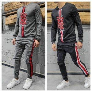 Handsome Look Luxury Track Suit Snake Print TS-02
